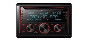 Pioneer FH-S820DAB 2-DIN radioodtwarzacz z tunerem cyfrowym DAB/DAB+ i tunerem RDS FM/AM, CD(-R/RW)/AUX/USB , Bluetooth, Android