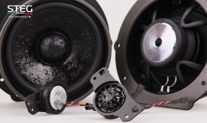 STEG MA8C Zestaw głośników Plug and Play do AUDI Q7/ Q8/Porsche Cayenne
