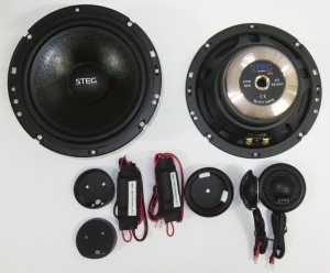STEG SQL650C  Zestaw Głośników  2-drożny odseparowany 165mm 