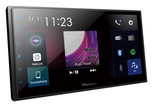 PIONEER SPH-DA250DAB Stacja Multimedialna 2-DIN, ekran pojemnościowy 6,8", bez napędu, USB/AUX/Bluetooth/DAB/DAB+, AM/FM RDS, Android Auto, CarPlay, WebLink, Spotify