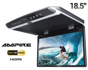 AMPIRE  Monitor podsufitowy HD 47cm (18,5") z wejściem HDMI