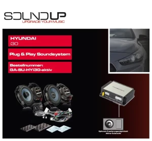 GLADEN SOUNDUP GA-SU-HYI30-AKTIV DEDYKOWANY AKTYWNY KOMPLETNY ZESTAW AUDIO DLA HYUNDAI I30 2017+  