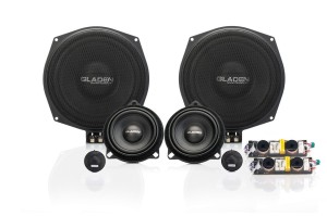 Gladen One 202 BMW 3 drożny system 200+100 +25 mm dla modeli BMW E/F/G