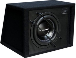 Gladen SQX 08-VB 8”/20 cm jednocewkowy subwoofer MQX LINE 08 w 18 l skrzyni bass-reflex
