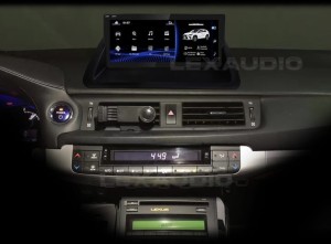 LEXUS CT200 (WERSJA Z FABRYCZNYM EKRANEM) RADIO NAWIGACJA ANDROID 12 4GB/64 GB CARPLAY WIFI    
