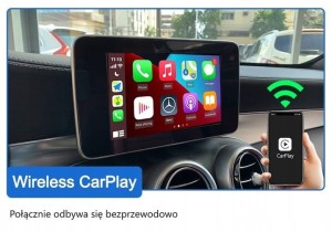 MERCEDES A/B/C/E/S/GL/CLS/ML CARPLAY ANDROID AUTO MODUŁ  