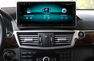 MERCEDES-BENZ E-CLASS W212( 2013-2016) W207, C207, A207 2010-2016 12.3" STACJA NAWIGACYJNA ANDROID 12 8/128 GB  