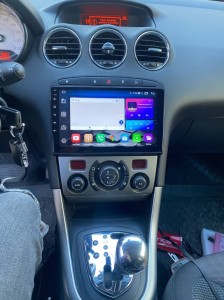 PEUGEOT 308  RADIO NAWIGACJA ANDROID 13 EKRAN 9" 6/128GB DSP CARPLAY LTE BLACK 