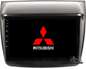 Mitsubishi L200 Low 2006r. Pajero Sport 9 Cali Ekran QLED 2K 1200 x 2000px MultiTouch Android 14 CPU 8x1,87GHz Ram 8GB Dysk 256GB DSP GPS OBD2 DVR DVBT BT Kamery 360 Stopni Port Sim LTE CarPlay