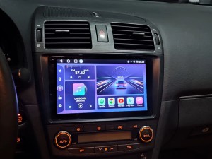 TOYOTA AVENSIS T27  NAWIGACJA RADIO 2DIN ANDROID 14 DSP CARPLAY 6/128 GB DSP LTE CARPLAY 9" IN-CELL QLED