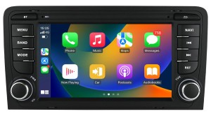 AUDI A3 8P 6/128 GB DSP CARPLAY LTE 7" RADIO 2DIN NAWIGACJA ANDROID 13