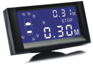 SYSTEM PARKOWANIA PM PRO OES 558 LCD Czujniki na przód i tył auta BUZZER I WYŚWIETLACZ LCD  LOGIC  558 