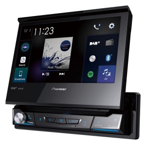 PIONEER AVH-Z7200DAB STACJA MULTIMEDIALNA 1DIN EKRAN 7" Apple CarPlay Android Auto DAB/DAB+ BLUETOOTH
